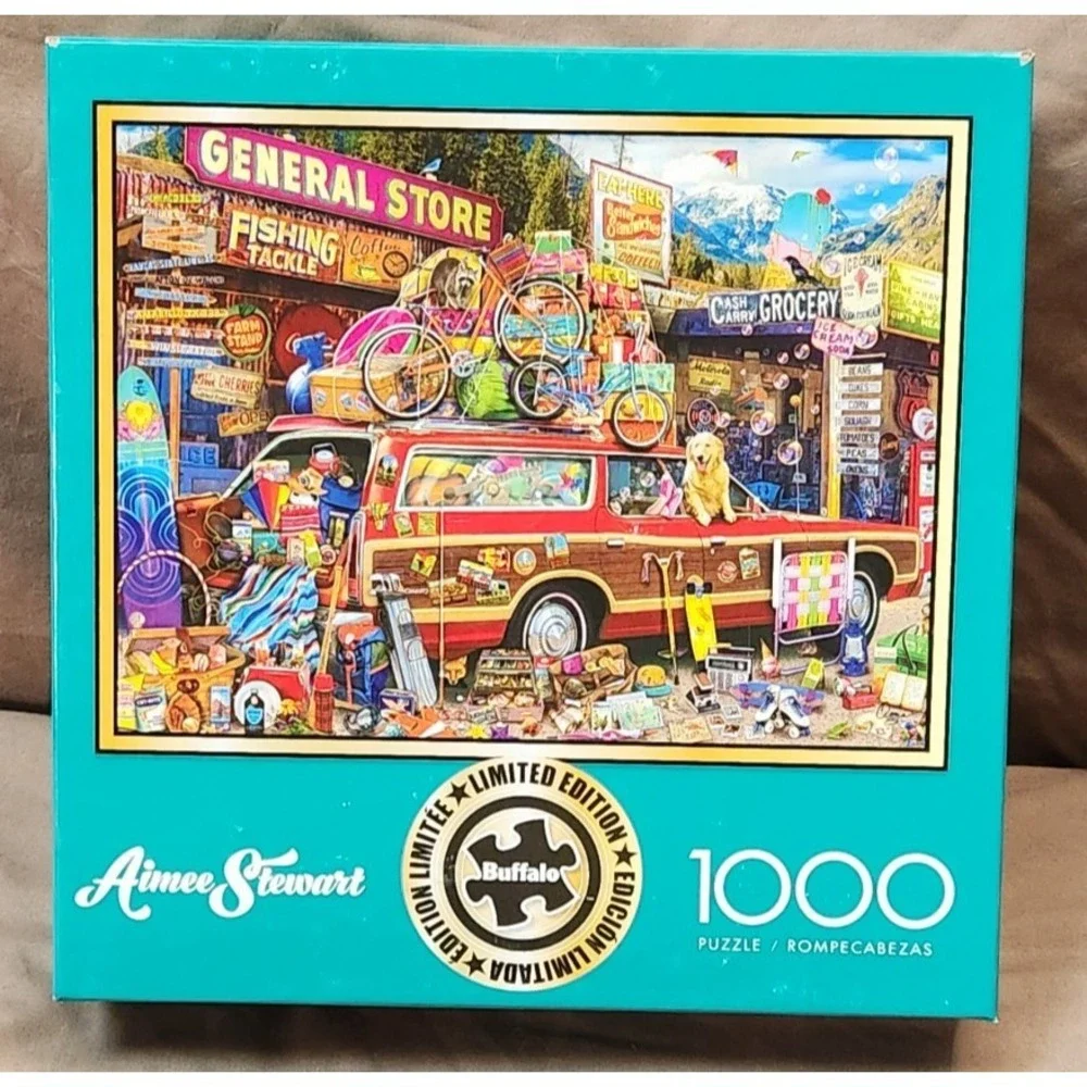 AIMEE STEWART Set of Two 2 Limited Edition Puzzles - 1000 Piece - NEW
